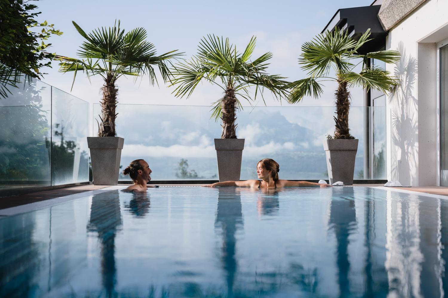 Solbadhotel Sigriswil Buitenkant foto